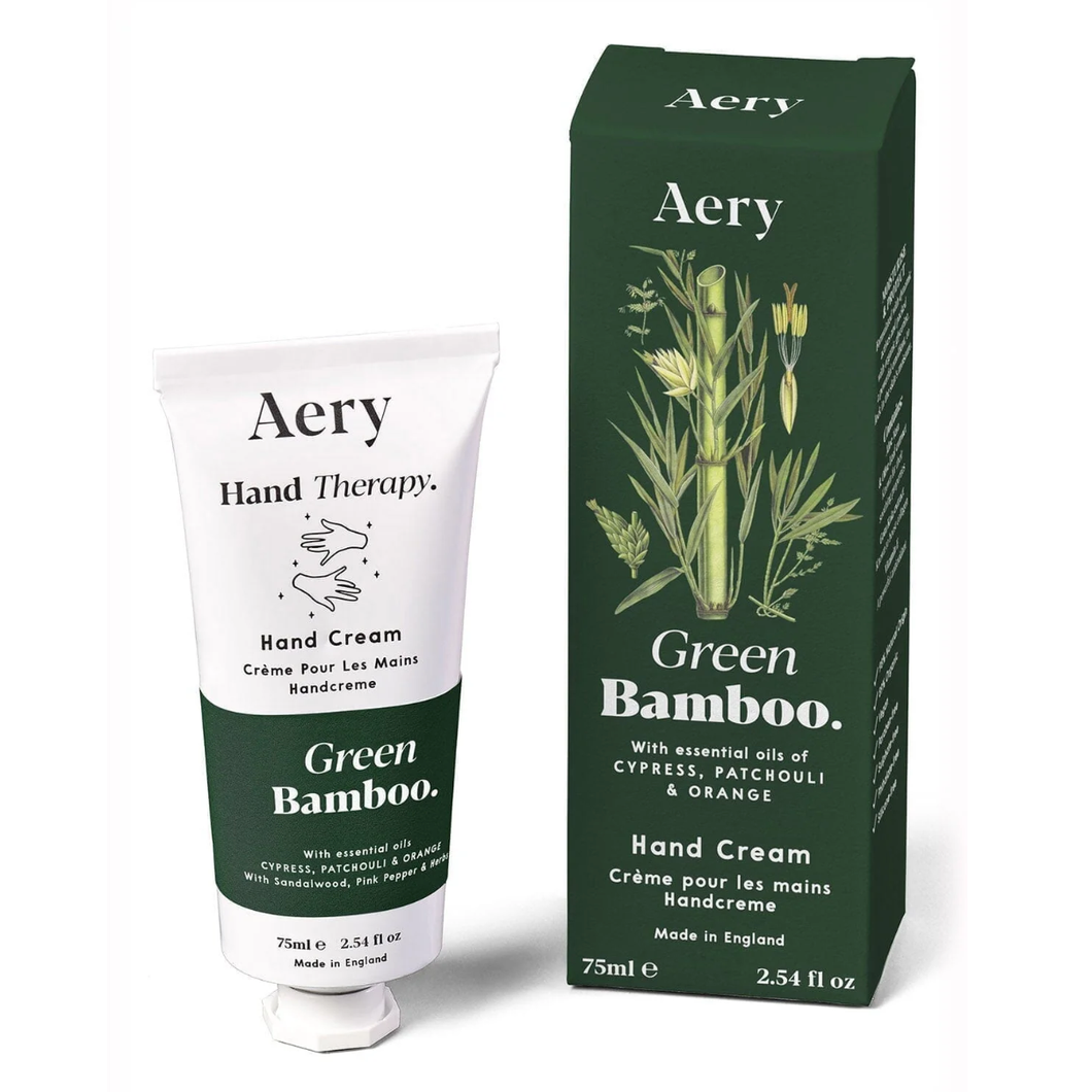 AERY | Green Bamboo Hand Cream | Cypress, Patchouli & Orange - LONDØNWORKS