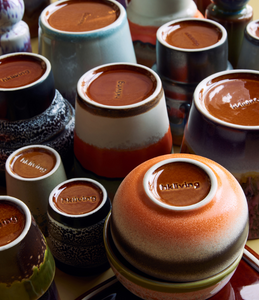 HKLIVING | Ceramic Americano Mugs Set Of 4 | Friction - LONDØNWORKS