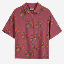 Load image into Gallery viewer, BOBO CHOSES | Fireworks Print Short Sleeve Shirt | Coral Pink - LONDØNWORKS