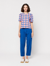 Load image into Gallery viewer, BOBO CHOSES | Multicoloured Check Print Puff Sleeve Buttoned Shirt | Pink - LONDØNWORKS