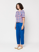 Load image into Gallery viewer, BOBO CHOSES | Multicoloured Check Print Puff Sleeve Buttoned Shirt | Pink - LONDØNWORKS