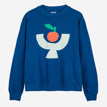 Load image into Gallery viewer, BOBO CHOSES | Tomato Plate Sweatshirt | Blue - LONDØNWORKS