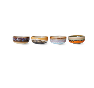 HKLIVING | Tapas Bowls Set of 4 | Crystal - LONDØNWORKS