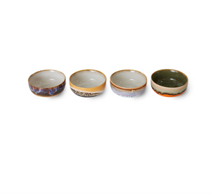 HKLIVING | Tapas Bowls Set of 4 | Crystal - LONDØNWORKS