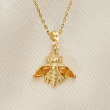 Load image into Gallery viewer, AGAPE JEWELLERY | Miva Honey Charm Necklace | Gold Plated - LONDØNWORKS