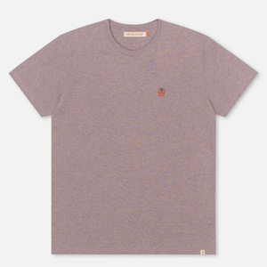 REVOLUTION | 1340 Wes T-Shirt | Purple Melange - LONDØNWORKS