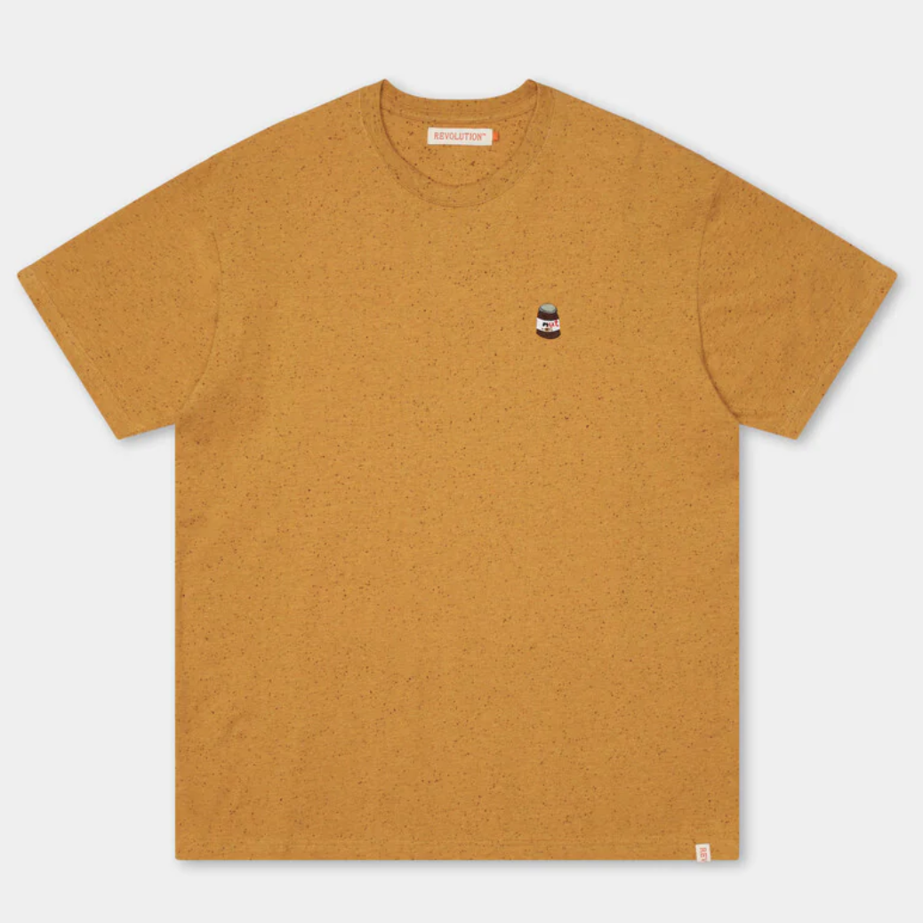 REVOLUTION | 1367 Nut T-Shirt | Yellow - LONDØNWORKS