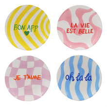 Load image into Gallery viewer, QUÉ RICO | Diego Dessert Plates | Assorted Designs - LONDØNWORKS