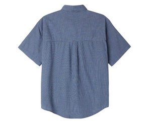 OBEY | Bigwig Proof Woven Shirt | Coronet Blue Multi - LONDØNWORKS
