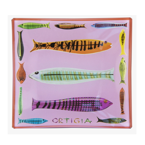 ORTIGIA SICILIA | Glass Plate | Fishy - LONDØNWORKS