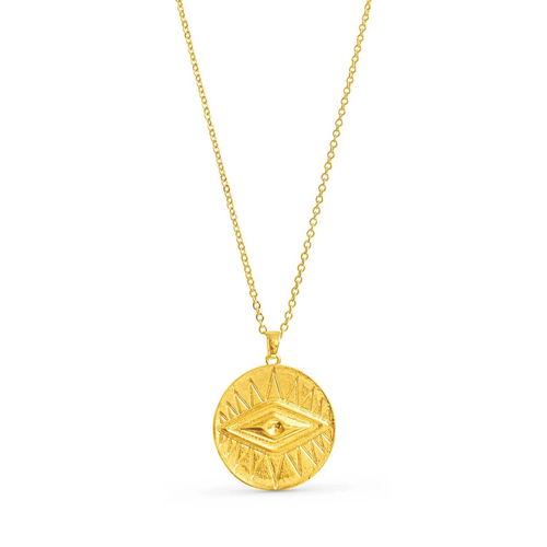 FORMATION | Lumen 'Evil Eye' Necklace | Gold Plated