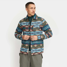 Load image into Gallery viewer, REVOLUTION | 3955 Casual Overshirt | Blue Aztec