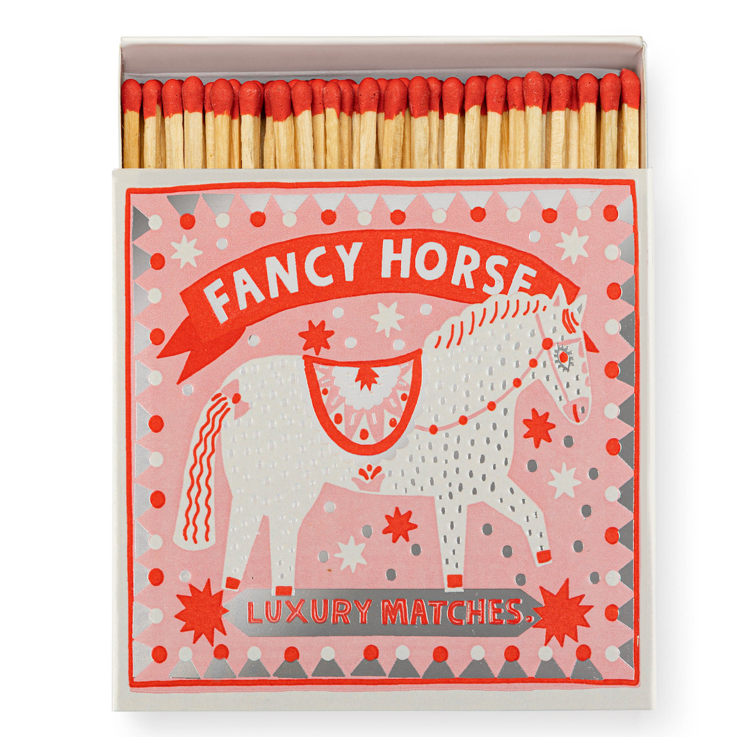 ARCHIVIST | Square Matchbox | Fancy Horse