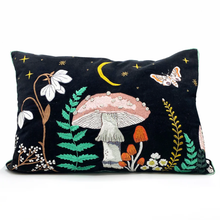 Load image into Gallery viewer, HOUSE OF DISASTER | Forage Cushion | Black Velvet