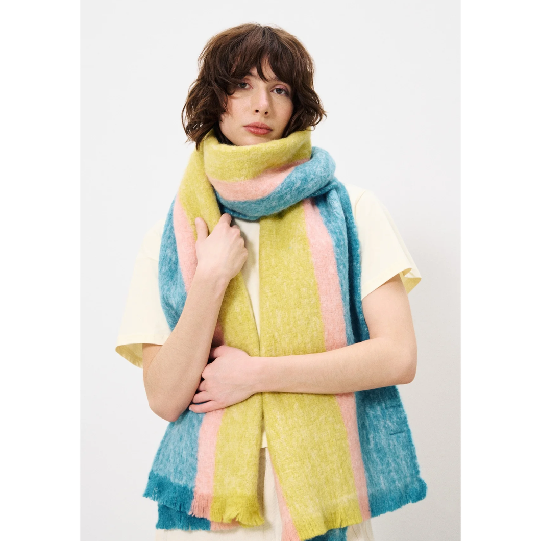 FRNCH | Winnie Scarf | Blue/Multi