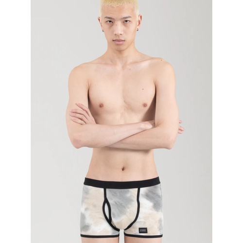 LES BASICS | Le Boxer Brief | Khaki & Army Scatter Dye - LONDØNWORKS