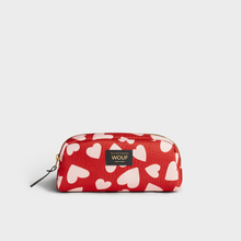 Load image into Gallery viewer, WOUF | Amore Makeup Bag | Red