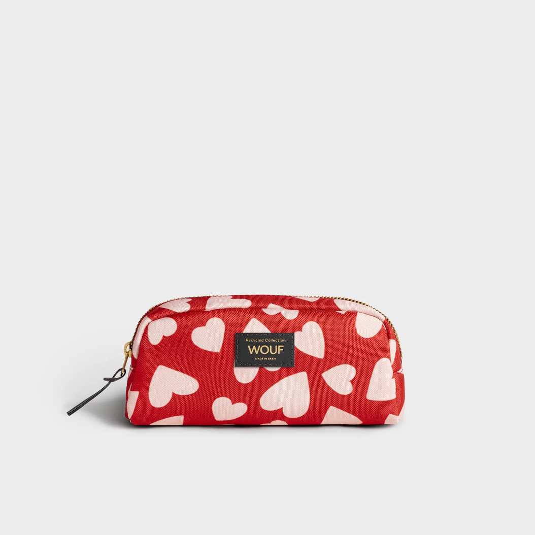 WOUF | Amore Makeup Bag | Red