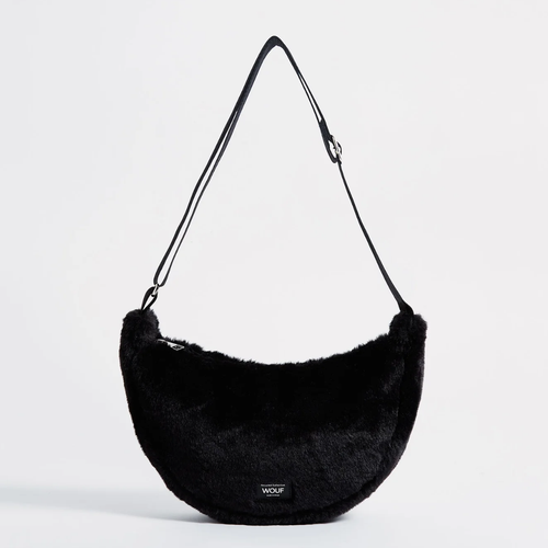 WOUF | Black Forest Crossbody Bag | Black