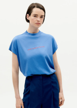 Load image into Gallery viewer, THINKING MU | Here Comes The Sun Volta T-Shirt | Blue