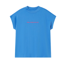 Load image into Gallery viewer, THINKING MU | Here Comes The Sun Volta T-Shirt | Blue