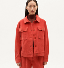 Load image into Gallery viewer, THINKING MU | Frans Corduroy Jacket | Goji Red