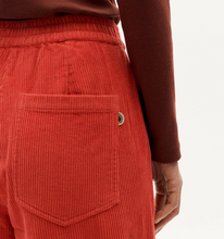 Load image into Gallery viewer, THINKING MU | Manolita Corduroy Trousers | Goji Red