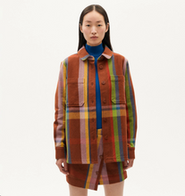 Load image into Gallery viewer, THINKING MU | Charlie Norita Overshirt | Brown Blanket