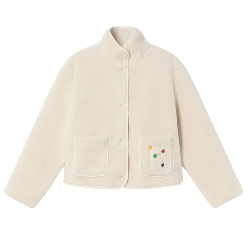 THINKING MU | Kourtney Jacket | Ivory