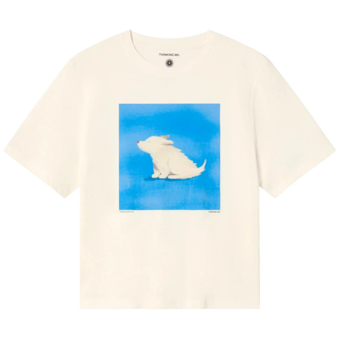 THINKING MU | Lucia Animals T-Shirt | White