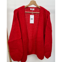 Load image into Gallery viewer, ØST LONDON | Smila Mohair Cardigan | Red