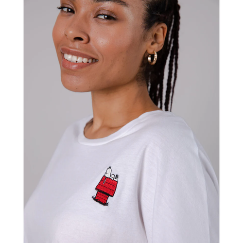 BRAVA FABRICS X PEANUTS | Snoopy Oversized Tee | White