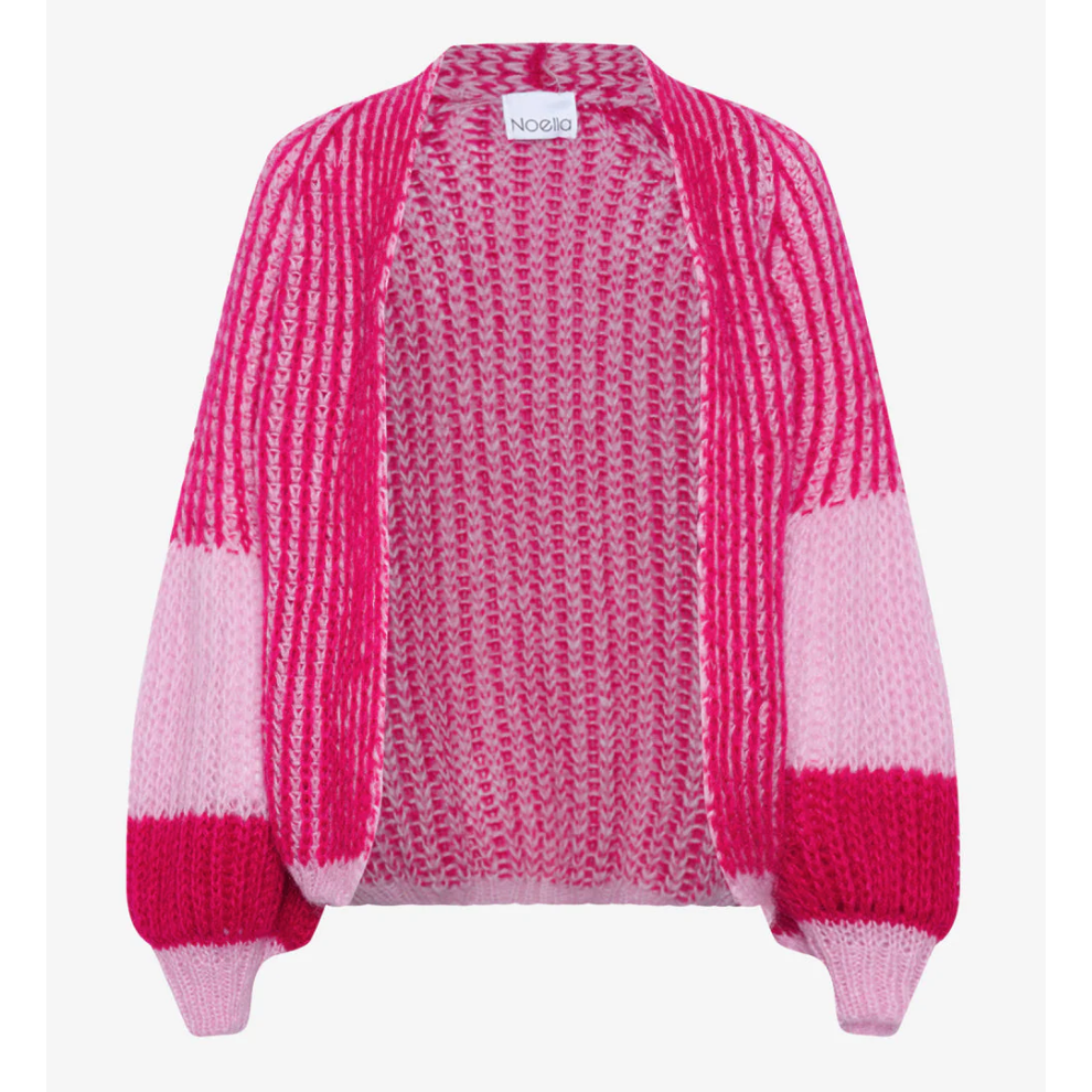 NOELLA | Liana Knit Cardigan | Pink Bubblegum