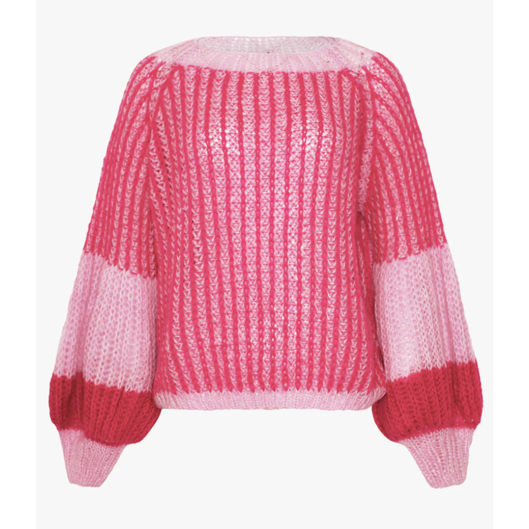 NOELLA | Liana Knit Sweater | Pink Bubblegum