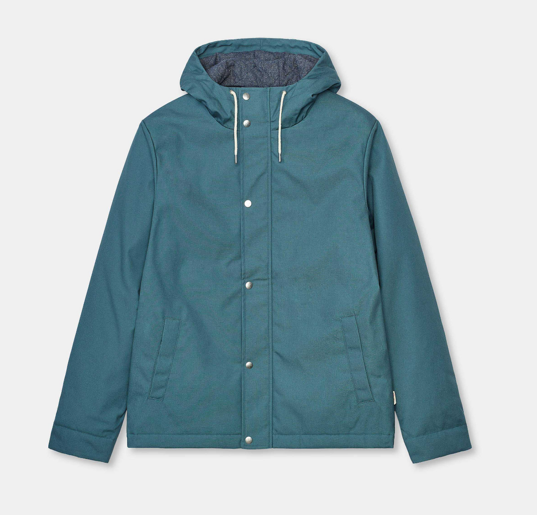 REVOLUTION | 7311 Hooded Jacket Evergreen | Petrol