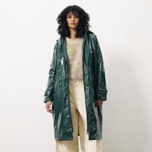 FRNCH | Matheline Coat | Green Forest