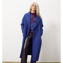 Load image into Gallery viewer, FRNCH | Delphina Coat | Electric Blue