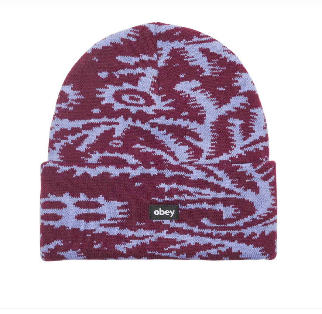 OBEY | Magnolia Beanie | Beetroot Multi