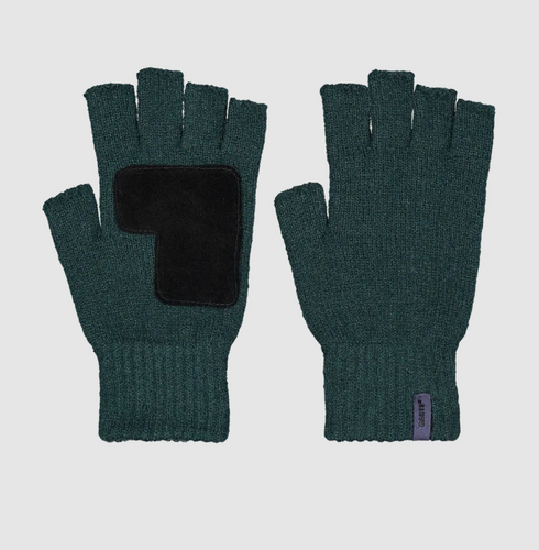 BARTS AMSTERDAM | Banxs Fingerless Gloves | Bottle Green