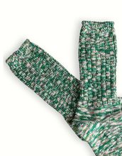 Load image into Gallery viewer, THUNDERS LOVE | Flamme Collection Glint Socks | Green