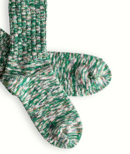 Load image into Gallery viewer, THUNDERS LOVE | Flamme Collection Glint Socks | Green