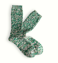 Load image into Gallery viewer, THUNDERS LOVE | Flamme Collection Glint Socks | Green