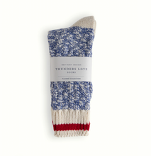 Load image into Gallery viewer, THUNDERS LOVE | Flamme Collection Douglas Socks | Blue