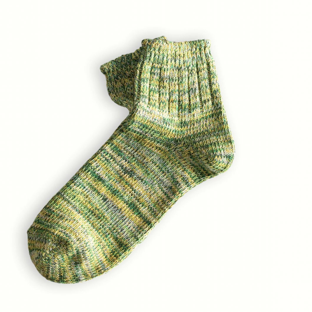 THUNDERS LOVE | Blend Collection Short Socks | Green