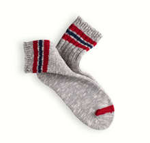 Load image into Gallery viewer, THUNDERS LOVE | Athletic Collection Socks | Grey &amp; Navy