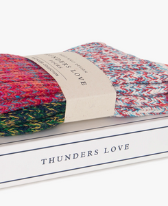 THUNDERS LOVE | Helen Collection Short Socks | Pink Love