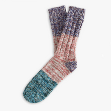 Load image into Gallery viewer, THUNDERS LOVE | Charlie Collection Socks | Purple &amp; Blue