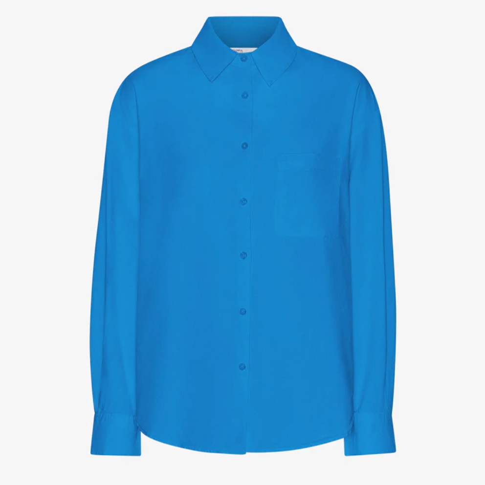 COLORFUL STANDARD | Organic Oversized Shirt | Pacific Blue