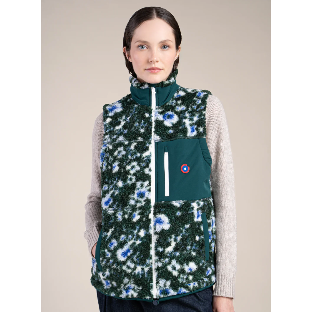 FLOTTE | Montsouris Sleeveless Fleece | Geranium