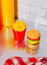 Load image into Gallery viewer, DOIY | Salt and Pepper Shakers | Burger &amp; Fries